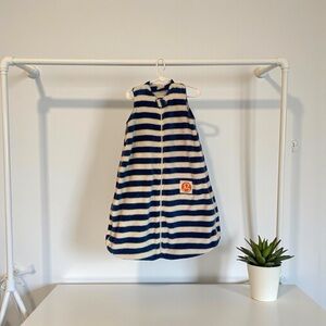 Gunamuna Gunapod Wearable Blanket Sleep Sack 0-9 Month Blue Stripe Baby Kids GUC